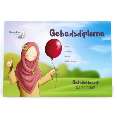 Gebedsdiploma voor zusters